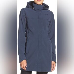 North Face Apex Bionic Grace fleece-lined rain jacket